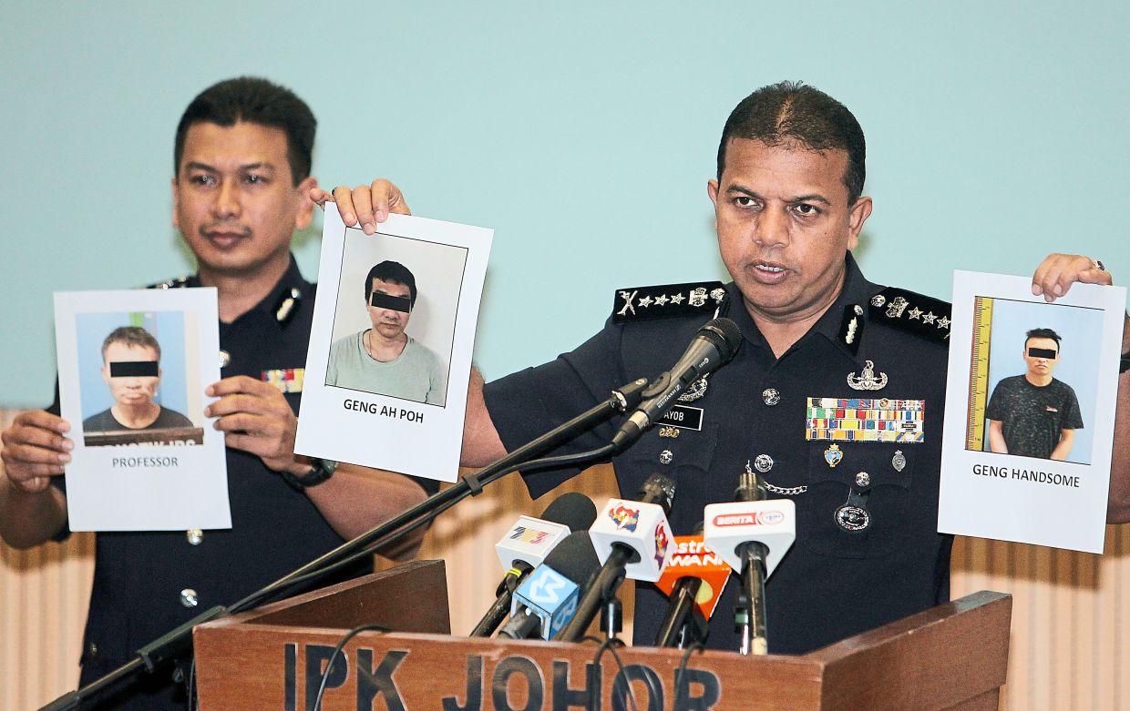 ‘HANDSOME’ AND WIFE NABBED