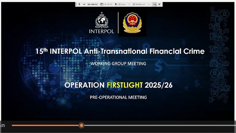 ASEANAPOL Secretariat Joins INTERPOL Operation FIRSTLIGHT to Combat Financial Crime