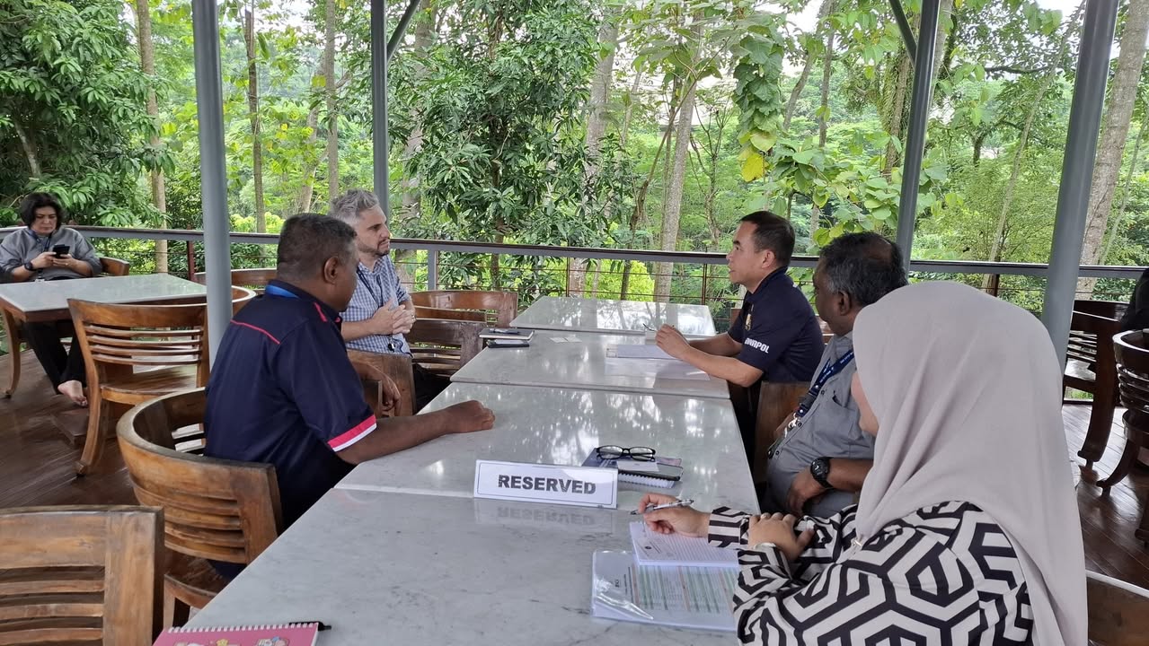 ASEANAPOL Secretariat’s Courtesy Call to JCLEC Executive Director in Semarang, Indonesia