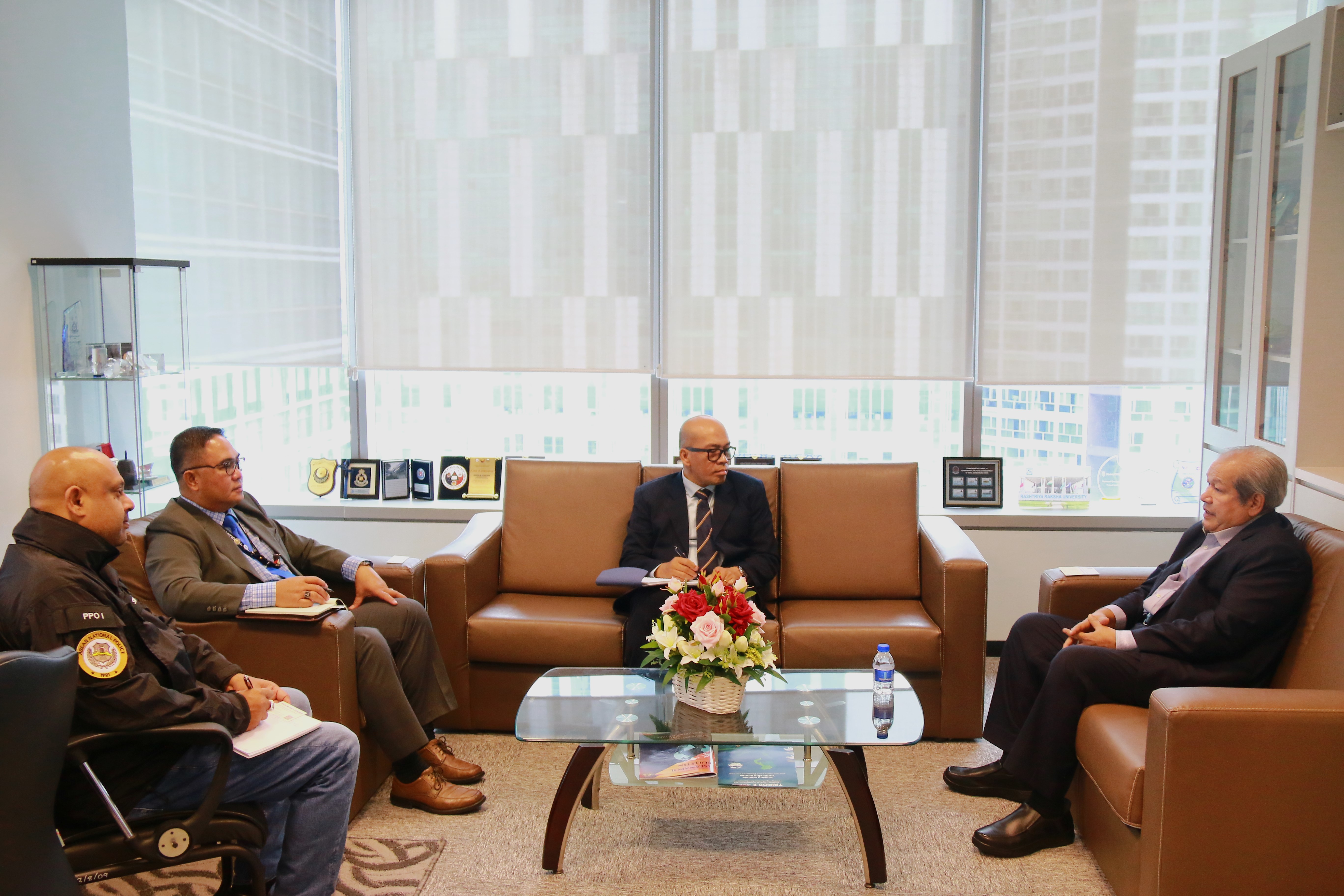 ASEANAPOL Secretariat welcomes the visit of SWS Inntech Sdn. Bhd representative